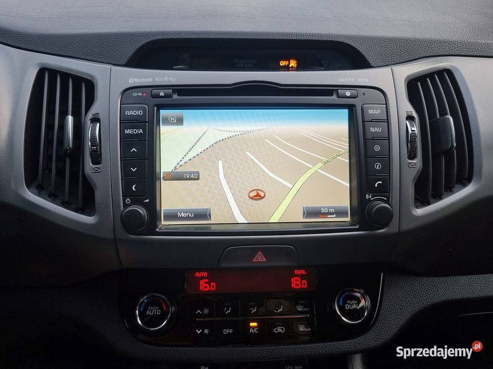 Kia Sportage III Lift 20 GDI XL 2WD 166 Kamera 161174km Sportage Kia Mysłowice