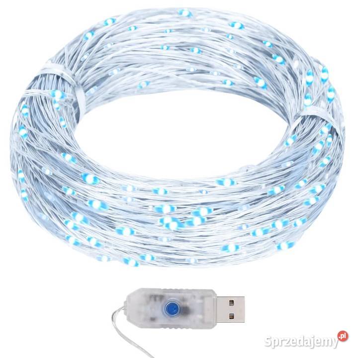 vidaXL Sznur lampek 40 m 400 micro LED zimna Warszawa