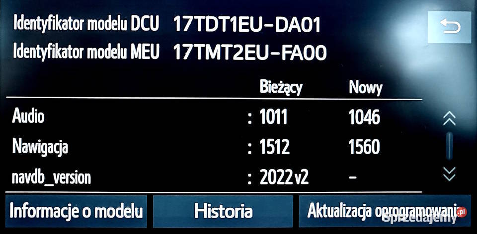 Mapy 2023 Toyota Touch 2 Go CY17 Lexus GEN10 GPS i akcesoria Kłodawa