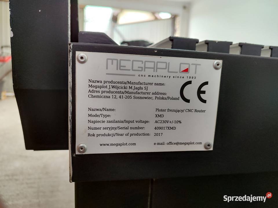 Ploter frezujący Megaplot XMD 46 łódzkie Chróścin