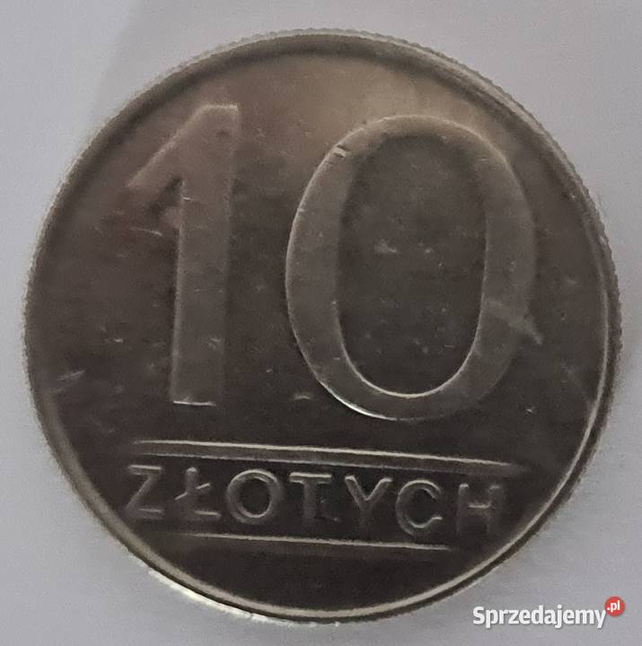 Moneta 10 złotych PLZ z PRLu Polska Tarnów sprzedam