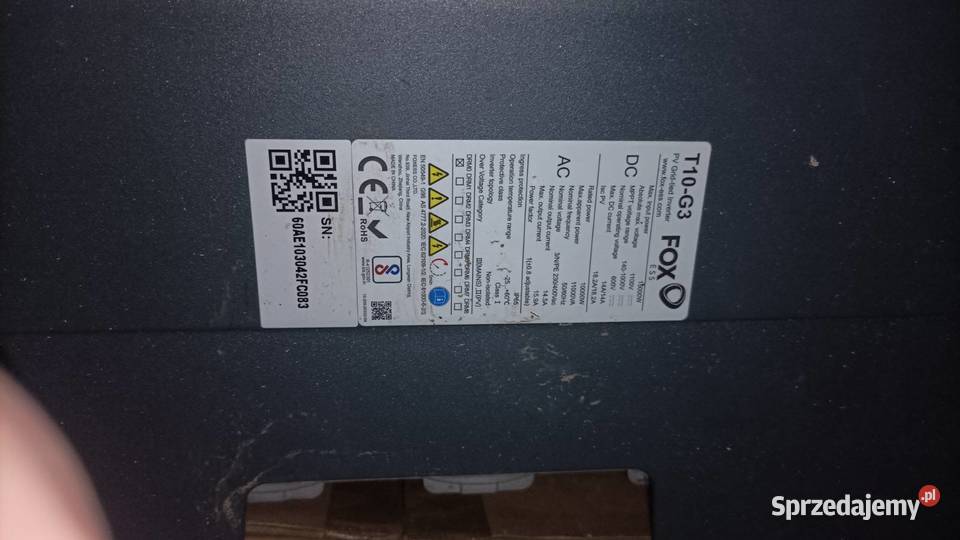 Falownik Fox T10 G3 Prawie Nowy Warka