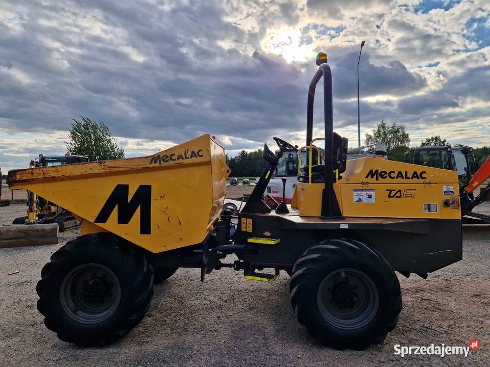 Wozidło budowlane Mecalac TA 6 1100mtg 2019r Ryżki