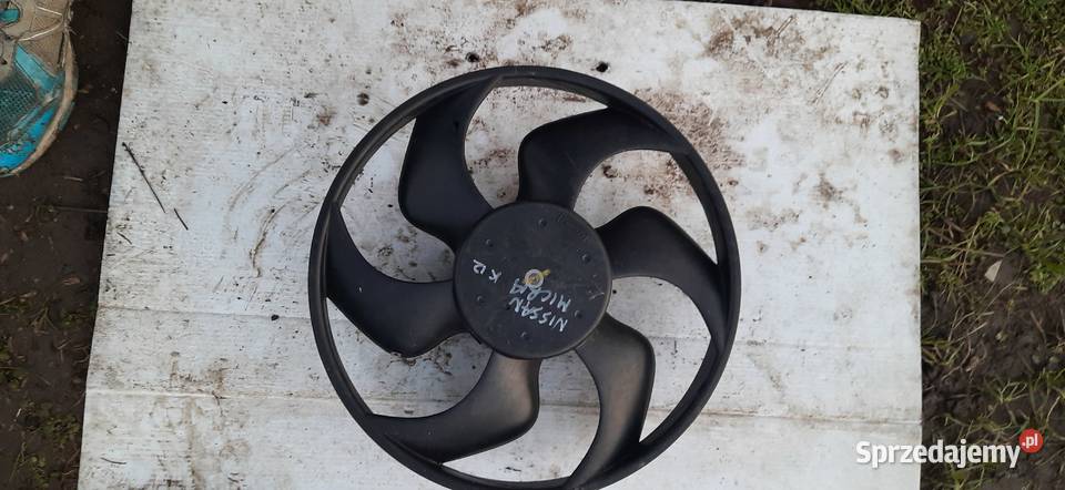 WENTYLATOR CHŁODNICY NISSAN MICRA K12 dolnośląskie Siechnice