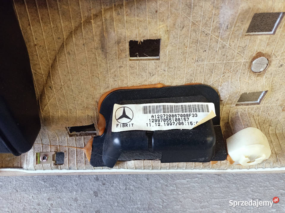 TAPICERKA BOCZEK DRZWI MERCEDES SL R129 LIFT Lublin sprzedam