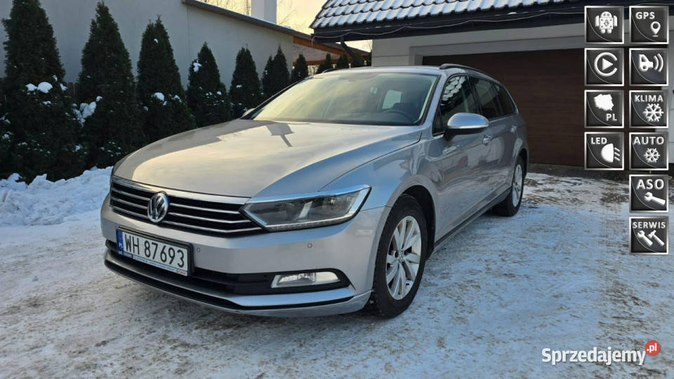 Volkswagen Passat Model 2018 Bezwypadkowy Full immobilizer