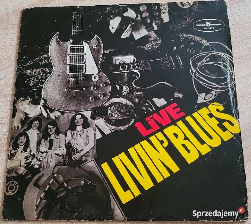 Livin Blues Live Livin Blues płyta winylowa z kujawsko-pomorskie Chełmno