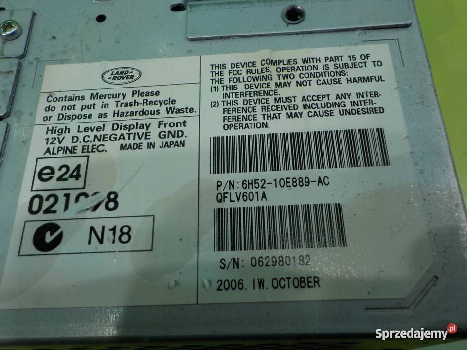 LAND ROVER FREELANDER II 07r 5D wyswietlacz Suków sprzedam