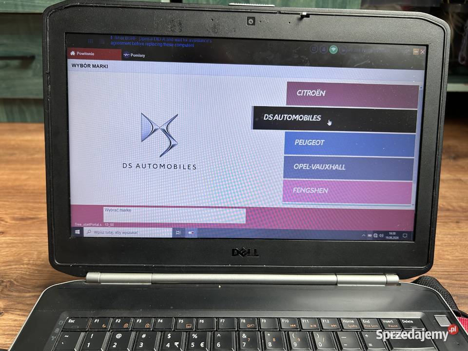 Zestaw Laptop Dell Lexia Diagbox Zasilacze Kętrzyn sprzedam