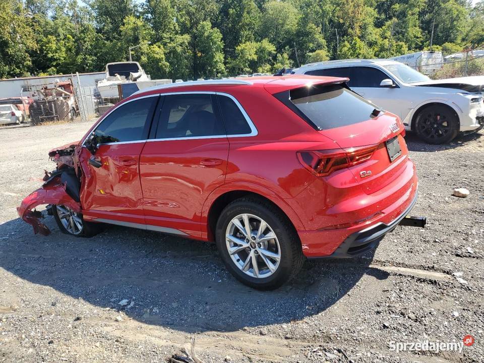 Audi Q3 2021 20 quattro sline uszkodzona w Samochody osobowe Żórawina