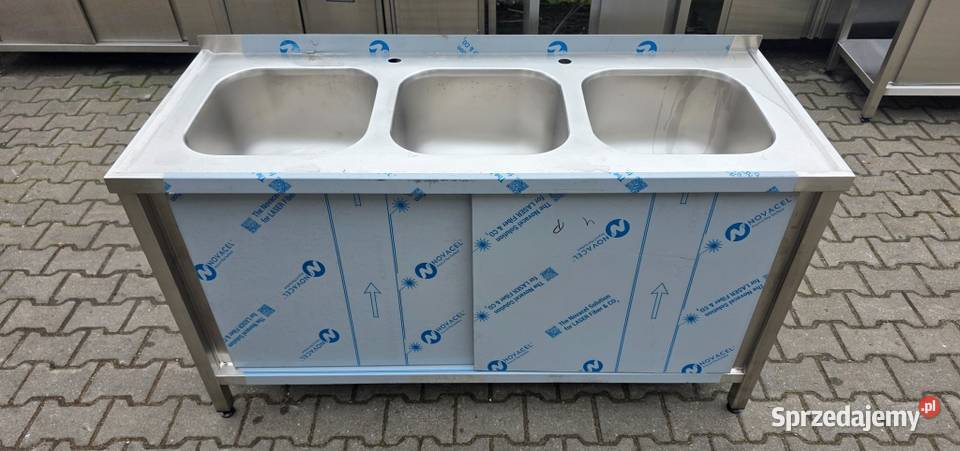 Zlew 3 Komorowy Drzwi Suwane 1506085 M1301 N Nowe Skalmierzyce sprzedam