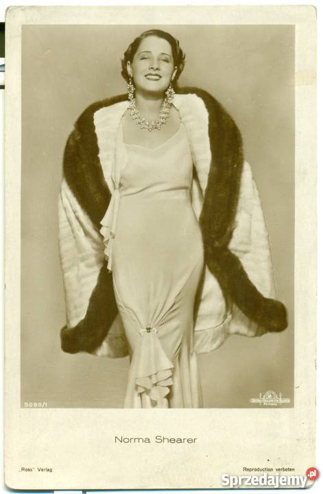 Stare zdjęcie pocztówka Kanadyjska Aktorka Norma Ostrów Wielkopolski sprzedam