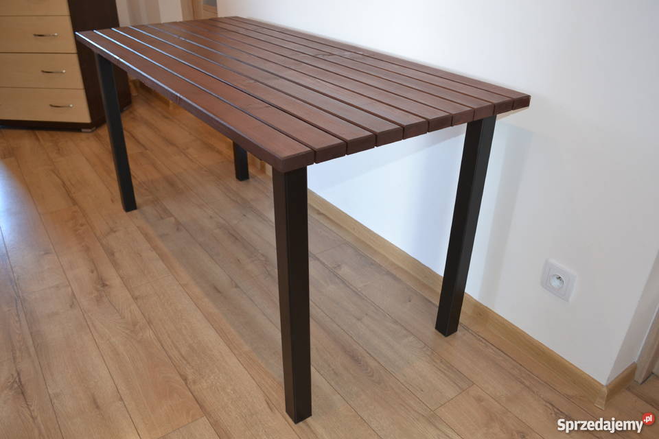 Stolik kawowy Stół ogrodowy drewniany SD004 podkarpackie Zalesie