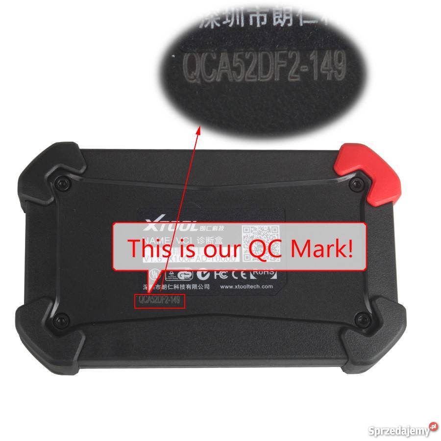 Oryginalny XTOOL X100 PAD Key Programmer Diagnostyka silnika i elektroniki Radom sprzedam