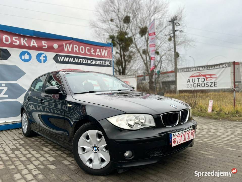 BMW 118d 20 Diesel 2006 Alufelgi Szyberdach 5 Wrocław
