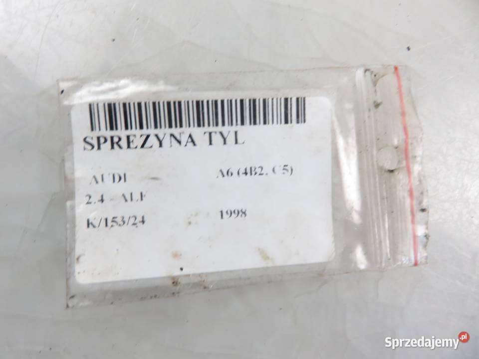 SPRĘŻYNY TYŁ AUDI A6 C5 małopolskie