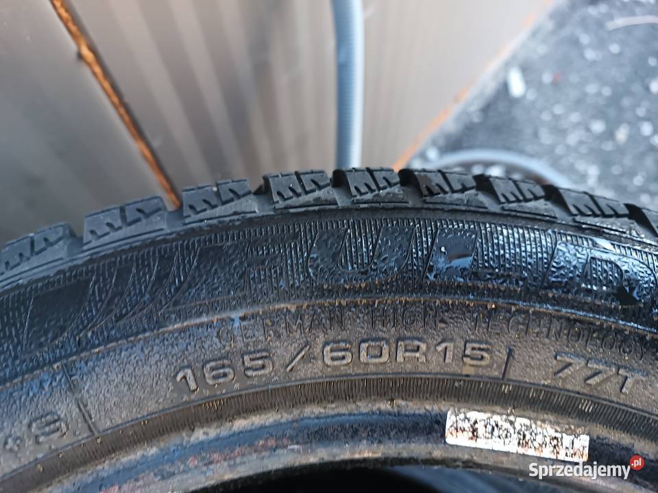 Opony zimowe Fulda 16560r15 8mm 2015 165 Ruda