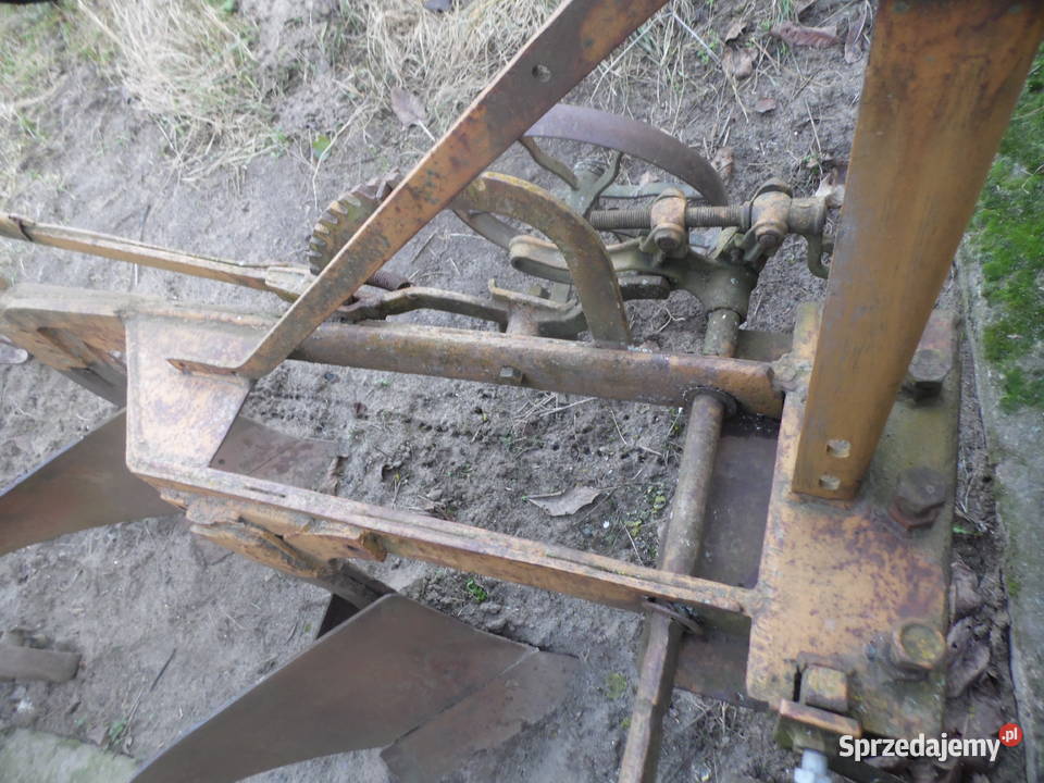 Pług 2 skibowy starego