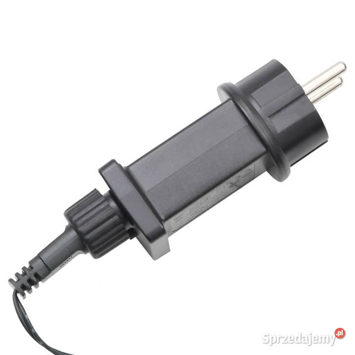 Sznur lampek LED 3000 niebieskich diod 23 m PVC Warszawa
