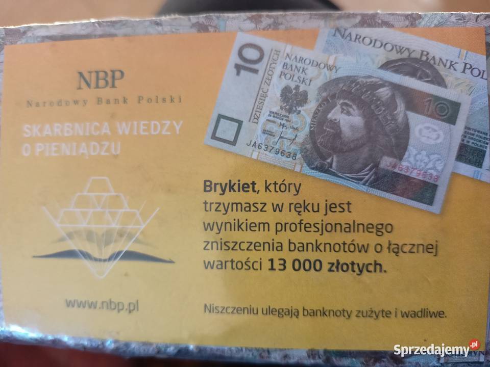Brykiet NBP na prezent
