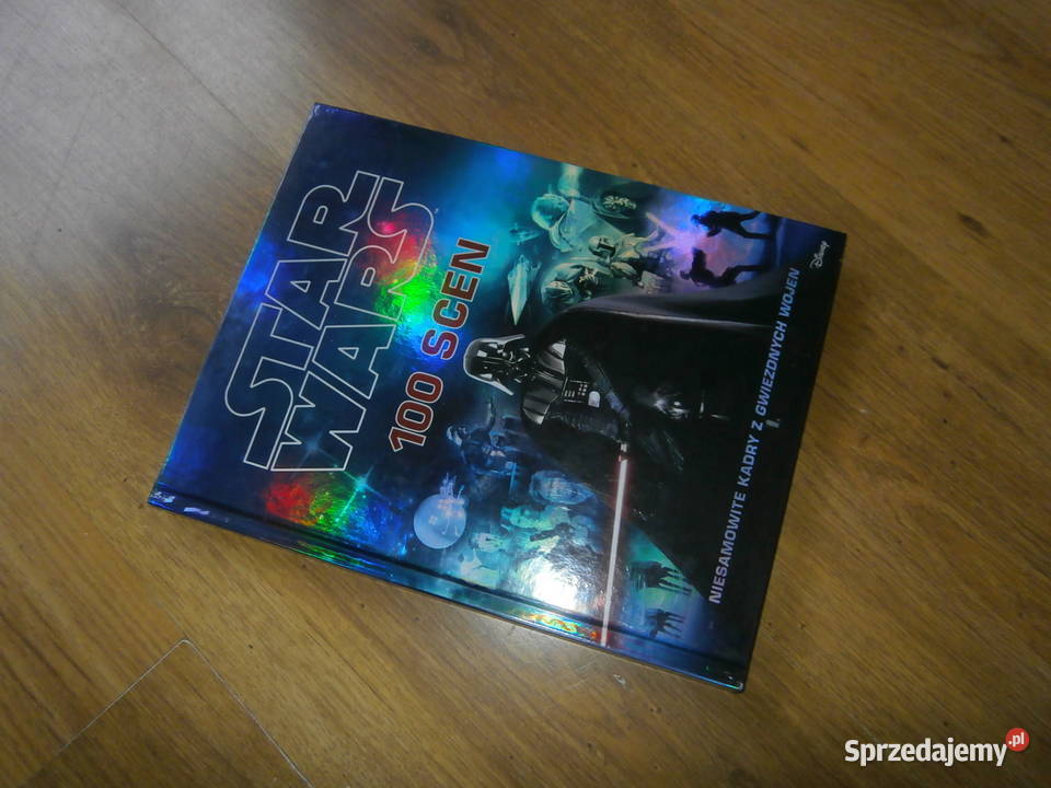 Star Wars 100 scen ładny stan twarda Komiksy