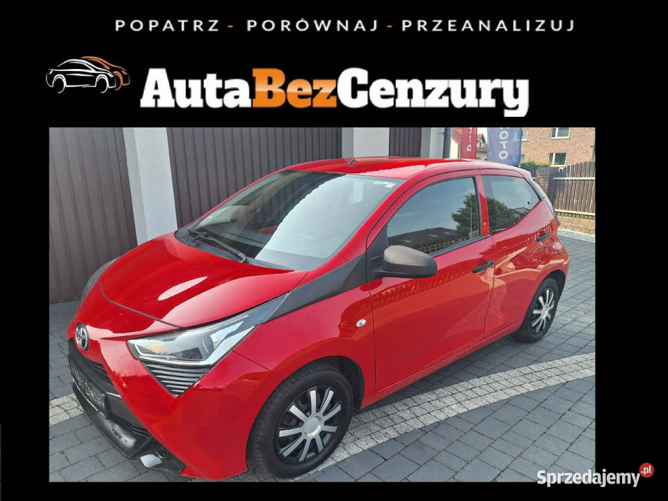 Toyota Aygo 10i 72 X Serwisowana VAT23 II 2014 Zarejestrowany w Polsce Mysłowice