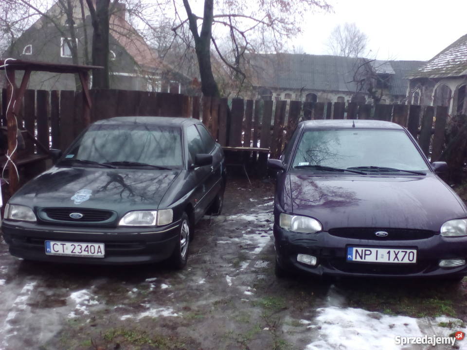 Ford escort wyposażenie centralny zamek Pisz