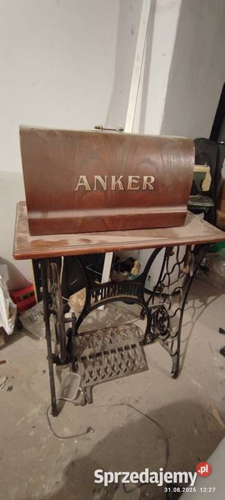 Zabytkowa maszyna do szycia Ankę Antyki, Sztuka, Kolekcje kujawsko-pomorskie Bydgoszcz sprzedam