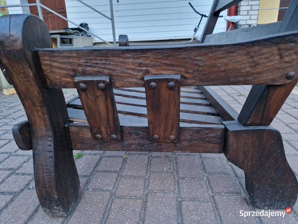 Solidny drewniany stelaż sofy ławki kanapy kujawsko-pomorskie Ciechocinek sprzedam