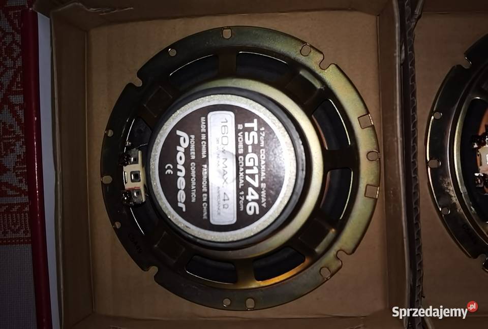 Głośniki samochodowe Pioneer osobowe