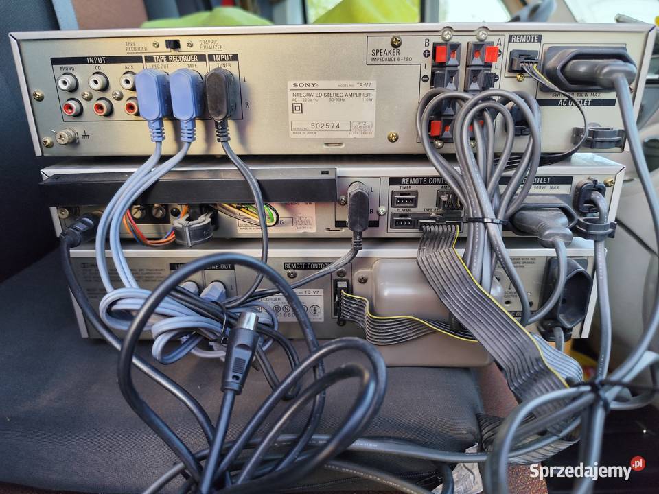 Sony wieża vintage Lubin