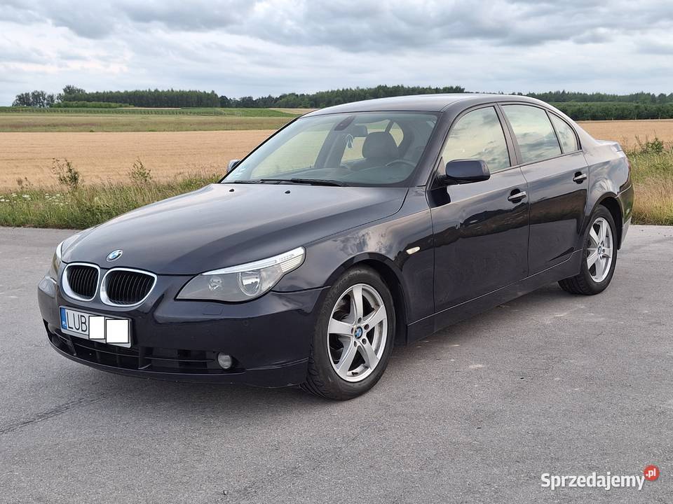 BMW E60 2004r 25 Diesel automat lubelskie