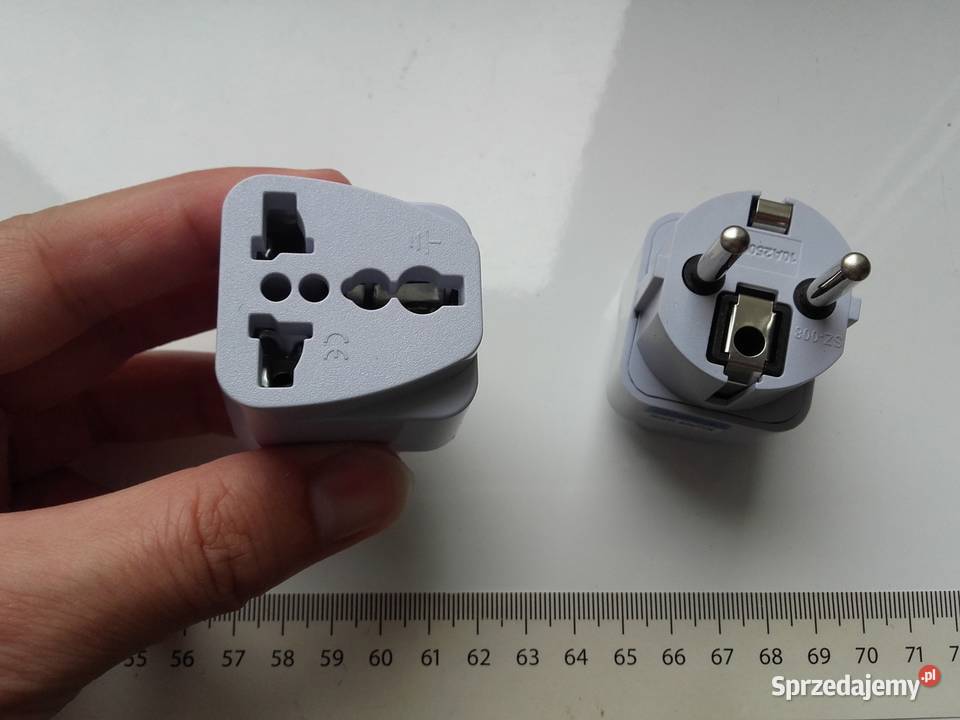 Wtyczka adapter EU uniwersalna AC 230V EU UK AU Bydgoszcz