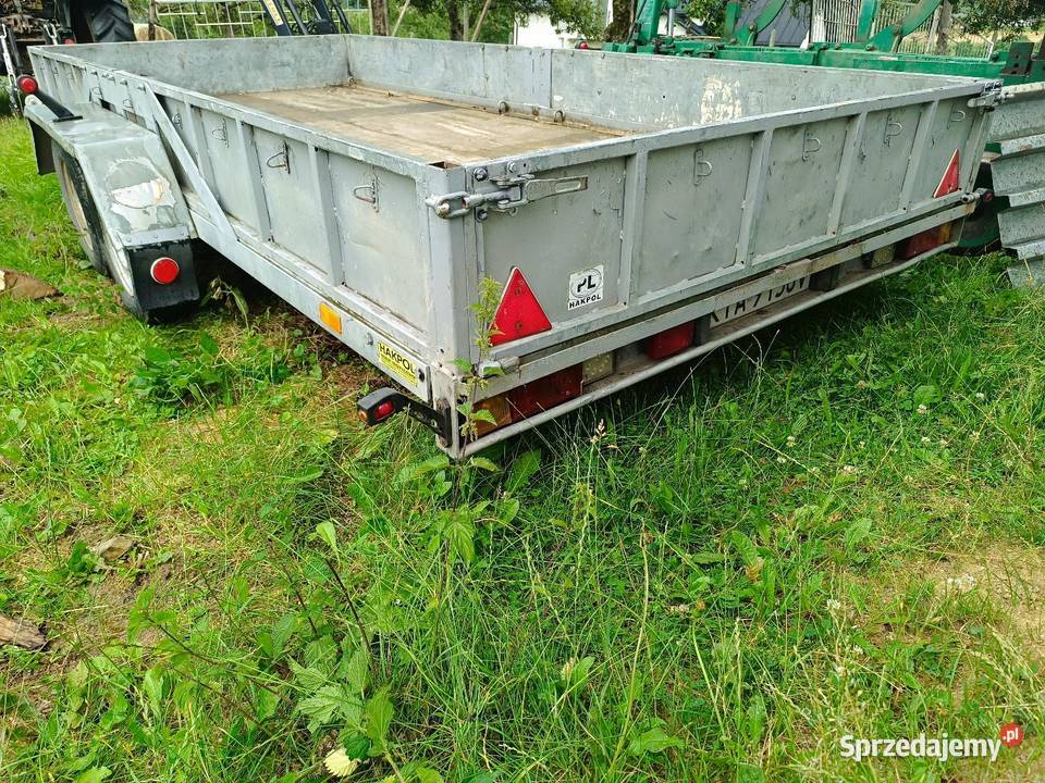 Przyczepa samochodowa do busa ciężarowa laweta Stary Sącz
