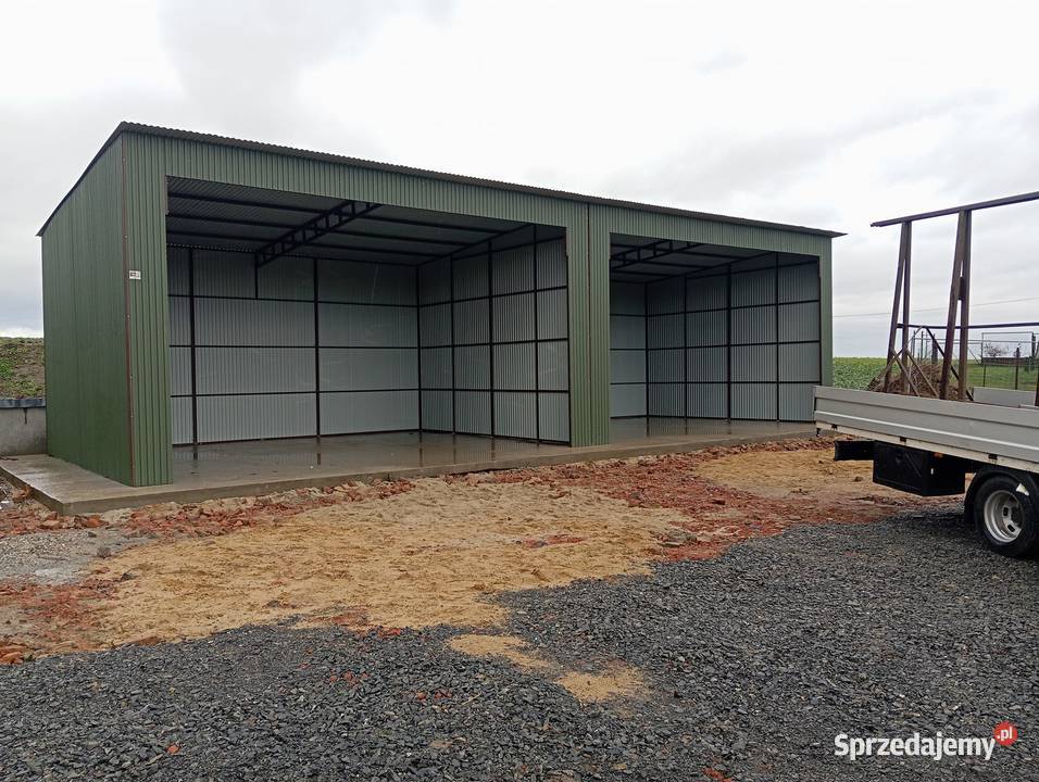 Garaż Blaszany Wiata otwarta Zadaszenie Hala Dobczyce