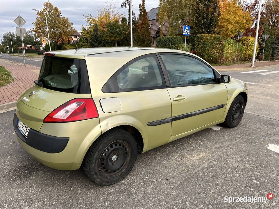 Renault Megane II 14 16V do jazdy opłaty na manualna Płock