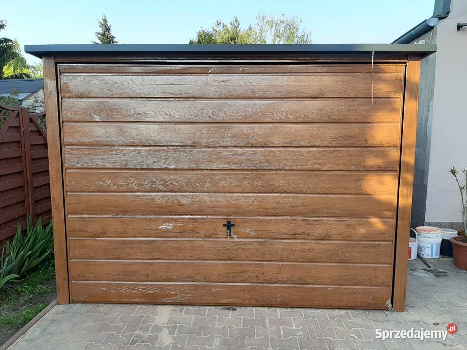 Garaż Blaszany Brązowy PRODUCENT Garaże Blaszane Nowy Sącz
