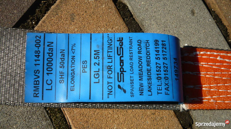 Pas transportowy taśma spinająca zabezpieczająca Pozostałe Sokółka