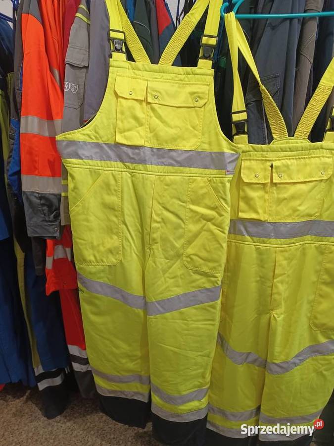 Ocieplane ogrodniczki odblaskowe Wrocław