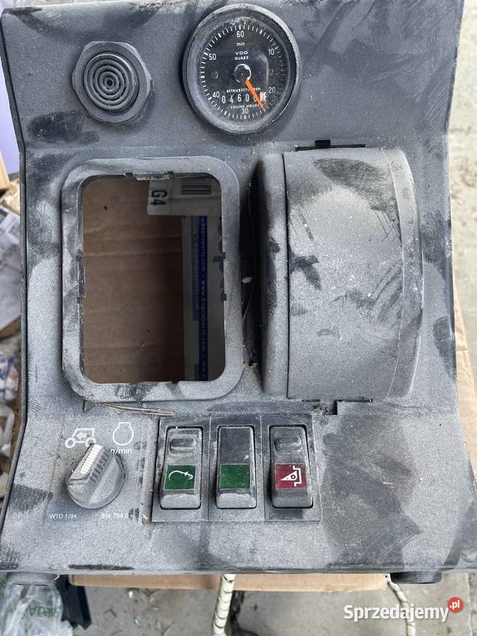 Claas Dominator przycisk konsoli zegar licznik