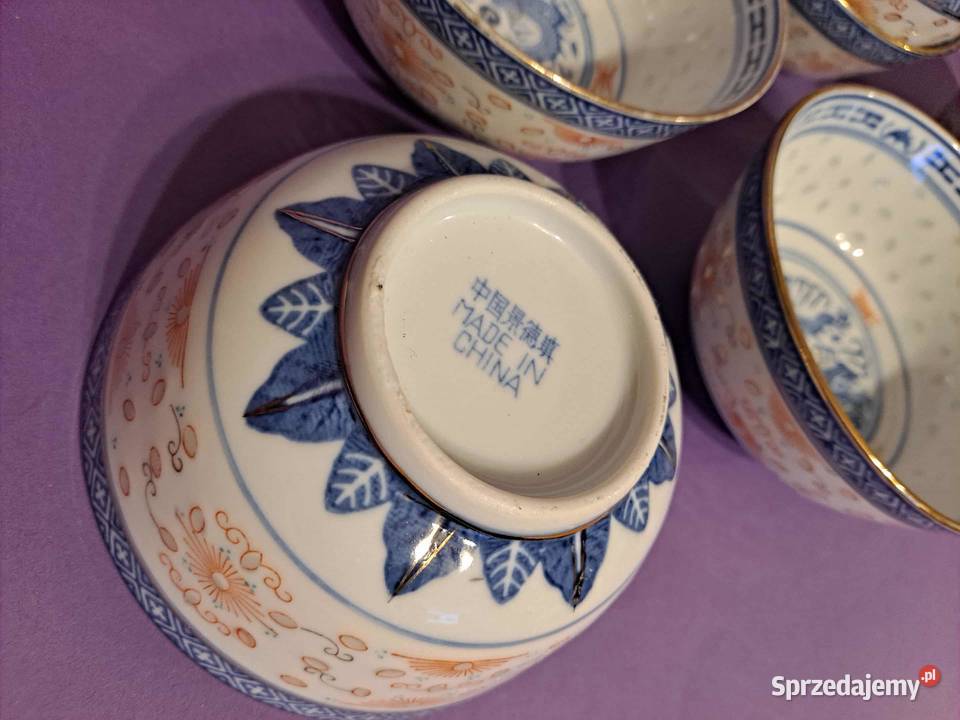 Porcelana chińska ryżowa MISECZKI 7 małopolskie Kraków