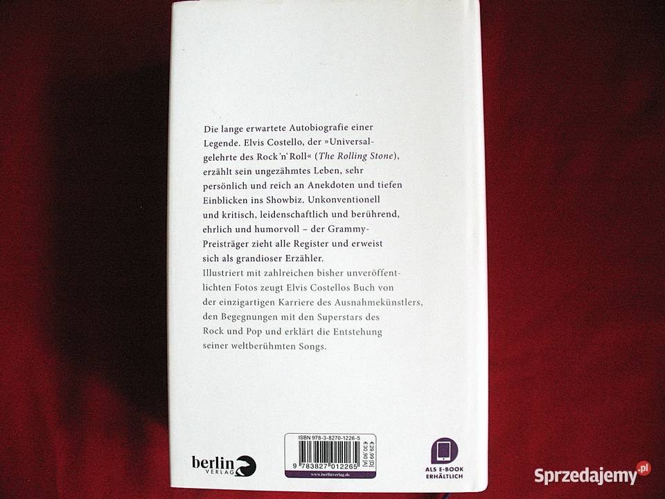 Elvis Costello Unfaithful Music książka sprzedam