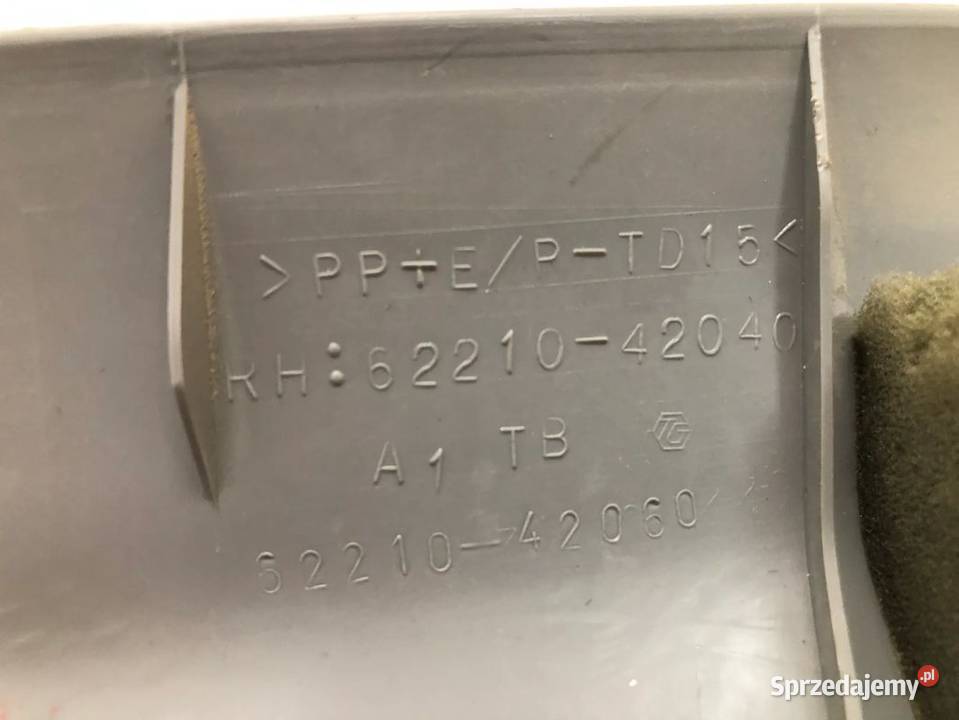 TOYOTA RAV4 III XA30 LIFT 20102012 PLASTIK Pozostałe Skarżysko-Kamienna