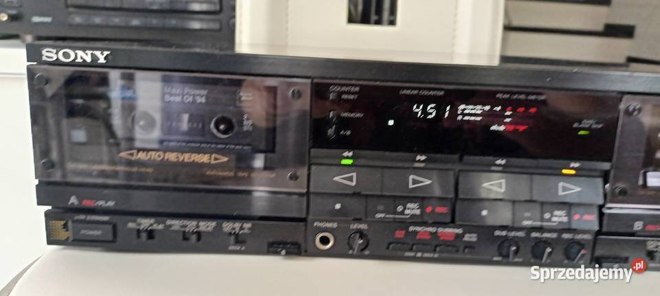 Sony TCWr900 Deck Magnetofony Sędziszów