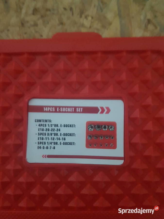 ZESTAW NASADEK TORX 14PCS E4E24 SZEROKI hazard