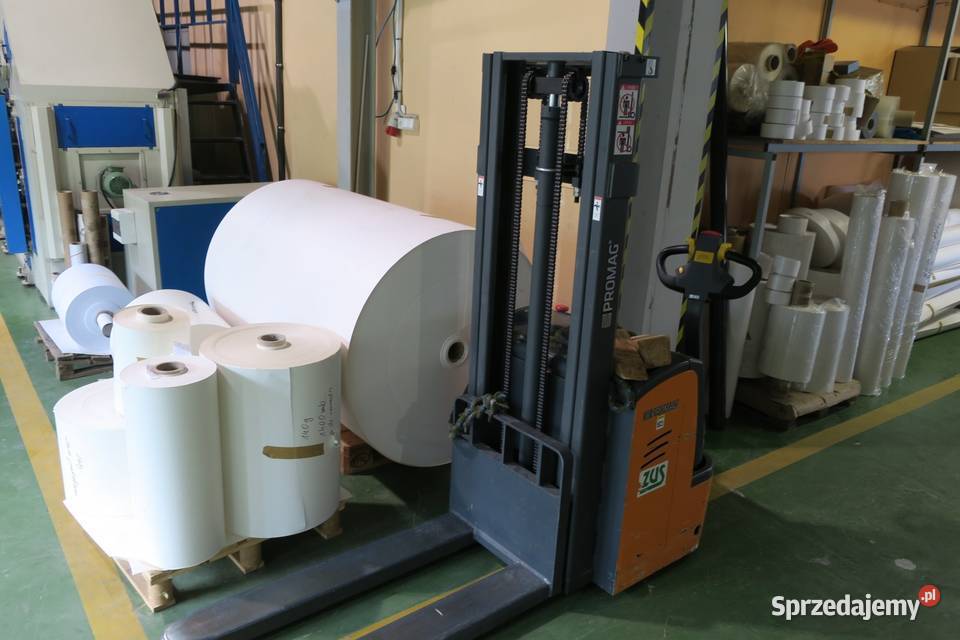 Wózek podnosnikowy elektryczny Promag TopTrucks Magazynowanie Tuszyn sprzedam