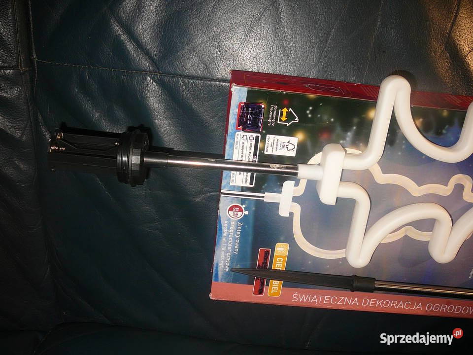 choinka LED NA SŁUPKU OZDOBA BALKON OGÓRD Wrocław