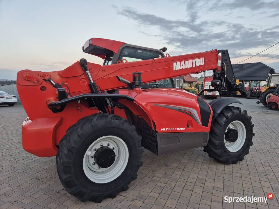 Ładowarka teleskopowa Manitou MLT 845H Koparko ładowarki Chełmiec