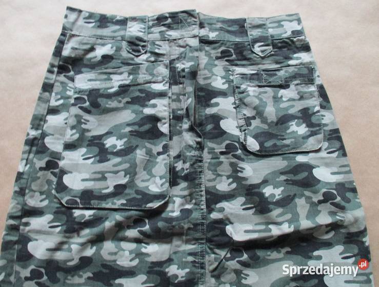 Spódnica bojówka spódnica midi panterka Łódź