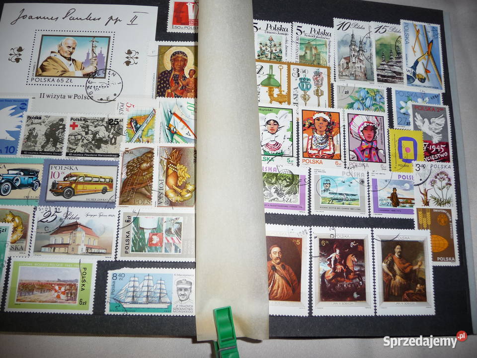 Klaser album polskich znaczków małopolskie